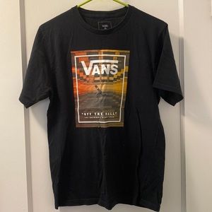 Vans Black short sleeve T-shirt